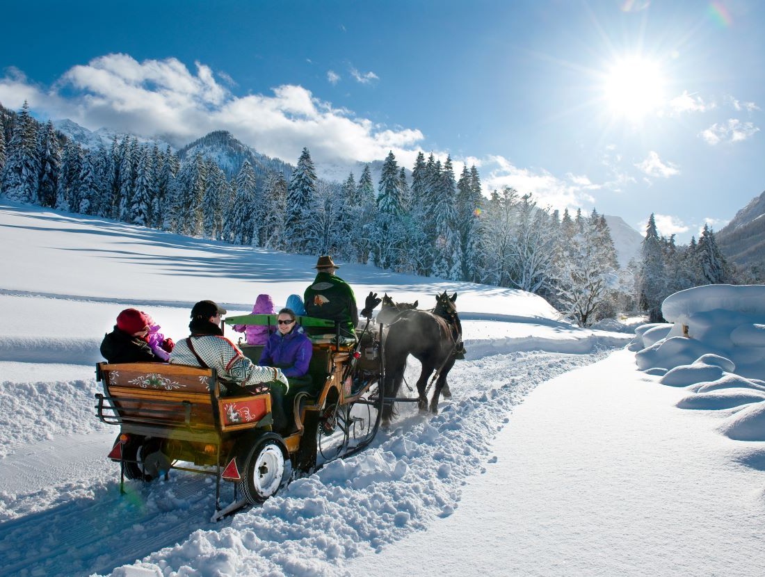 Pferdeschlittenfahrten in Wagrain-Kleinarl © Wagrain-Kleinarl Tourismus